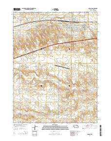 Kimball Nebraska Current topographic map, 1:24000 scale, 7.5 X 7.5 Minute, Year 2014