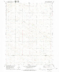 Kimball 2 NE Nebraska Historical topographic map, 1:24000 scale, 7.5 X 7.5 Minute, Year 1979