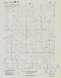 Kimball 2 NW Nebraska Historical topographic map, 1:24000 scale, 7.5 X 7.5 Minute, Year 1979