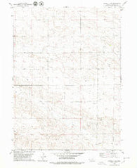 Kimball 2 SE Nebraska Historical topographic map, 1:24000 scale, 7.5 X 7.5 Minute, Year 1979