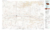 Kimball Nebraska Historical topographic map, 1:100000 scale, 30 X 60 Minute, Year 1985