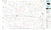Kimball Nebraska Historical topographic map, 1:100000 scale, 30 X 60 Minute, Year 1985