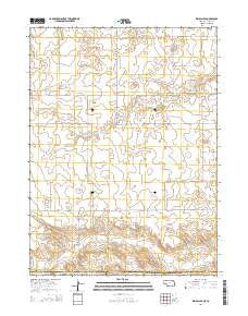 Kimball SE Nebraska Current topographic map, 1:24000 scale, 7.5 X 7.5 Minute, Year 2014