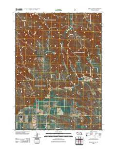 Kings Canyon Nebraska Historical topographic map, 1:24000 scale, 7.5 X 7.5 Minute, Year 2011