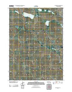 Koshopah NE Nebraska Historical topographic map, 1:24000 scale, 7.5 X 7.5 Minute, Year 2011