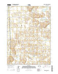 Krause Lake West Nebraska Current topographic map, 1:24000 scale, 7.5 X 7.5 Minute, Year 2014