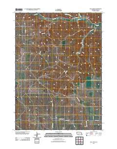 Kyle Creek Nebraska Historical topographic map, 1:24000 scale, 7.5 X 7.5 Minute, Year 2011
