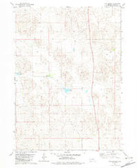 Lake George Nebraska Historical topographic map, 1:24000 scale, 7.5 X 7.5 Minute, Year 1982