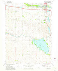 Lake Maloney Nebraska Historical topographic map, 1:24000 scale, 7.5 X 7.5 Minute, Year 1970