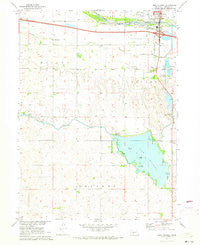 Lake Maloney Nebraska Historical topographic map, 1:24000 scale, 7.5 X 7.5 Minute, Year 1970