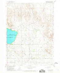 Lake Minatare Nebraska Historical topographic map, 1:24000 scale, 7.5 X 7.5 Minute, Year 1965