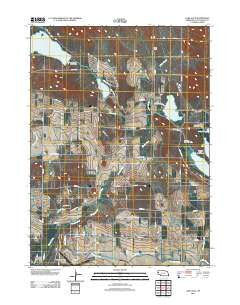 Lake Alice Nebraska Historical topographic map, 1:24000 scale, 7.5 X 7.5 Minute, Year 2011