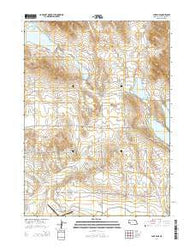 Lake Alice Nebraska Current topographic map, 1:24000 scale, 7.5 X 7.5 Minute, Year 2014