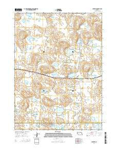 Lakeside Nebraska Current topographic map, 1:24000 scale, 7.5 X 7.5 Minute, Year 2014