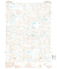 Lakeside Nebraska Historical topographic map, 1:24000 scale, 7.5 X 7.5 Minute, Year 1989