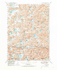 Lakeside Nebraska Historical topographic map, 1:62500 scale, 15 X 15 Minute, Year 1948
