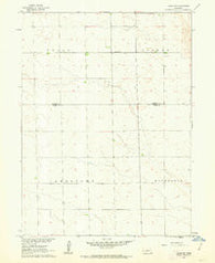 Lamar NW Nebraska Historical topographic map, 1:24000 scale, 7.5 X 7.5 Minute, Year 1961