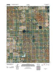 Lamar NE Nebraska Historical topographic map, 1:24000 scale, 7.5 X 7.5 Minute, Year 2011
