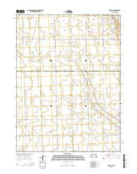 Lamar NW Nebraska Current topographic map, 1:24000 scale, 7.5 X 7.5 Minute, Year 2014