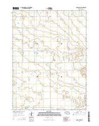 Lambs Lake NE Nebraska Current topographic map, 1:24000 scale, 7.5 X 7.5 Minute, Year 2014