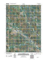Laurel Nebraska Historical topographic map, 1:24000 scale, 7.5 X 7.5 Minute, Year 2011