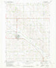 Laurel Nebraska Historical topographic map, 1:24000 scale, 7.5 X 7.5 Minute, Year 1971