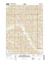 Laurel SE Nebraska Current topographic map, 1:24000 scale, 7.5 X 7.5 Minute, Year 2014