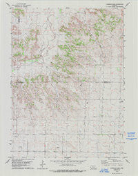 Lawrence Fork Nebraska Historical topographic map, 1:24000 scale, 7.5 X 7.5 Minute, Year 1979