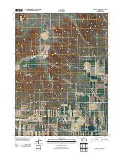 Lawrence Fork Nebraska Historical topographic map, 1:24000 scale, 7.5 X 7.5 Minute, Year 2011