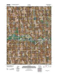 Lebanon Nebraska Historical topographic map, 1:24000 scale, 7.5 X 7.5 Minute, Year 2011