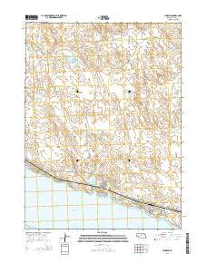 Lemoyne Nebraska Current topographic map, 1:24000 scale, 7.5 X 7.5 Minute, Year 2014