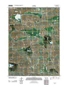Lena Nebraska Historical topographic map, 1:24000 scale, 7.5 X 7.5 Minute, Year 2011