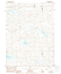 Lena Nebraska Historical topographic map, 1:24000 scale, 7.5 X 7.5 Minute, Year 1985