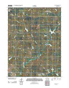 Lewiston Nebraska Historical topographic map, 1:24000 scale, 7.5 X 7.5 Minute, Year 2011