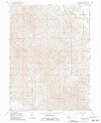 Lexington NW Nebraska Historical topographic map, 1:24000 scale, 7.5 X 7.5 Minute, Year 1962