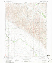 Lexington SE Nebraska Historical topographic map, 1:24000 scale, 7.5 X 7.5 Minute, Year 1962