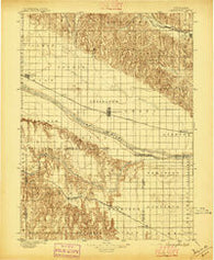 Lexington Nebraska Historical topographic map, 1:125000 scale, 30 X 30 Minute, Year 1896