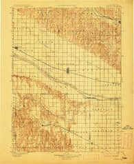 Lexington Nebraska Historical topographic map, 1:125000 scale, 30 X 30 Minute, Year 1899
