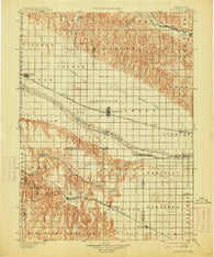 Lexington Nebraska Historical topographic map, 1:125000 scale, 30 X 30 Minute, Year 1899