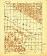 Lexington Nebraska Historical topographic map, 1:125000 scale, 30 X 30 Minute, Year 1899
