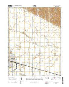 Lexington East Nebraska Current topographic map, 1:24000 scale, 7.5 X 7.5 Minute, Year 2014