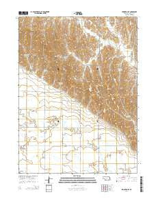 Lexington SE Nebraska Current topographic map, 1:24000 scale, 7.5 X 7.5 Minute, Year 2014