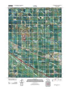 Lexington West Nebraska Historical topographic map, 1:24000 scale, 7.5 X 7.5 Minute, Year 2011