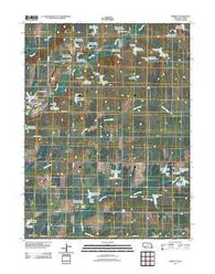 Liberty Nebraska Historical topographic map, 1:24000 scale, 7.5 X 7.5 Minute, Year 2011