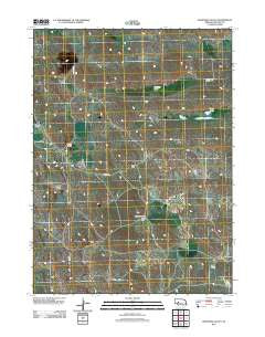 Lightning Valley Nebraska Historical topographic map, 1:24000 scale, 7.5 X 7.5 Minute, Year 2011