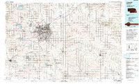 Lincoln Nebraska Historical topographic map, 1:100000 scale, 30 X 60 Minute, Year 1986