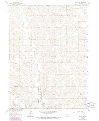 Lindsay SW Nebraska Historical topographic map, 1:24000 scale, 7.5 X 7.5 Minute, Year 1966