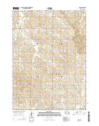 Lindy Nebraska Current topographic map, 1:24000 scale, 7.5 X 7.5 Minute, Year 2014