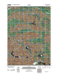 Linke Lake Nebraska Historical topographic map, 1:24000 scale, 7.5 X 7.5 Minute, Year 2011