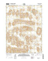 Linke Lake Nebraska Current topographic map, 1:24000 scale, 7.5 X 7.5 Minute, Year 2014